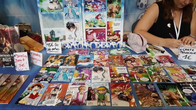 Japan Expo 2019 Un stand du Japan Expo 2019