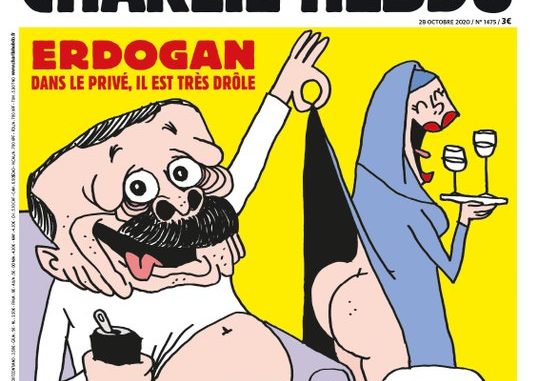 La Une de Charlie Hebdo attaquant Erdogan.